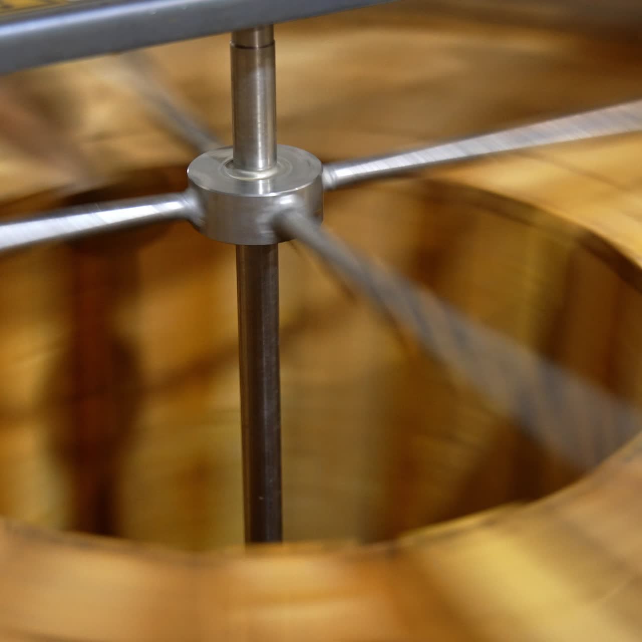 Beekeeping organic sweet producting machine. Centrifuge for harvesting honey