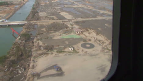 Antena-Sobre-La-Destrucción-Tras-El-Gran-Terremoto-Y-Tsunami-De-Japón-De-2011