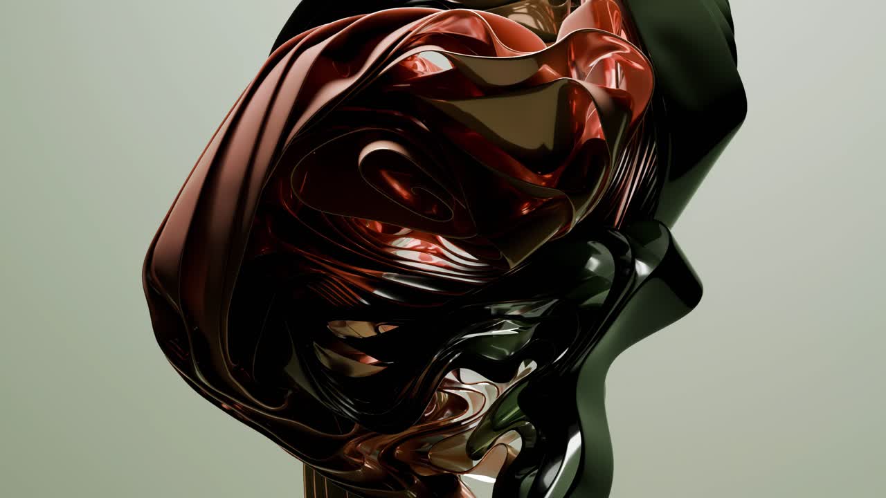 Abstract 3D Render Sculpture