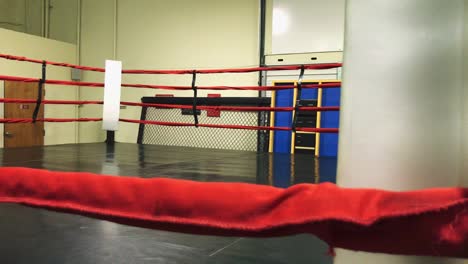 empty boxing ring