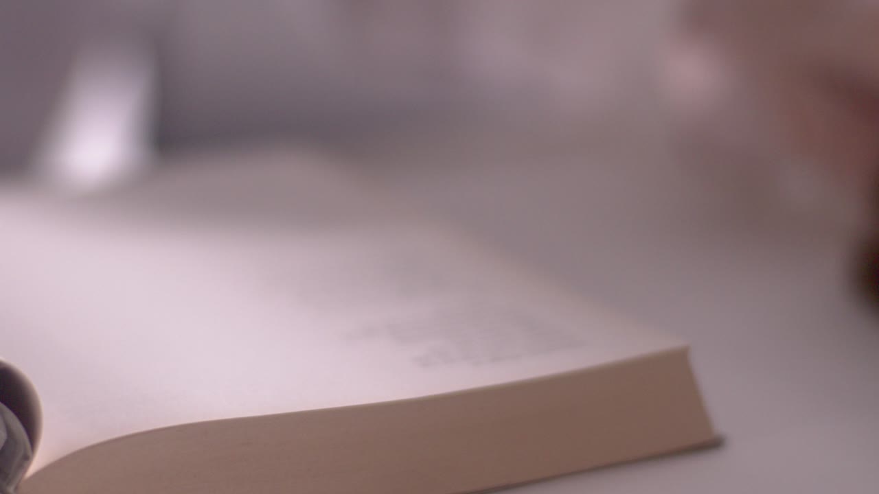 Antique book restoration processes, occupational tasks, text and paper