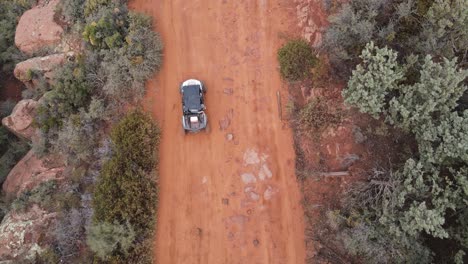 all terrain vehicle atv on backcountry road