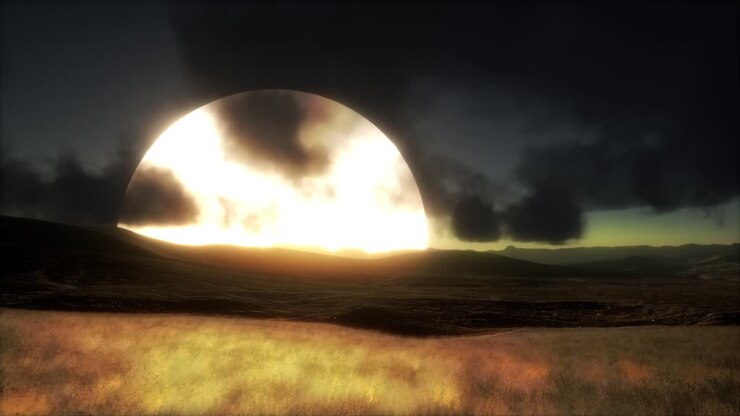 Sunset at Sand Dunes