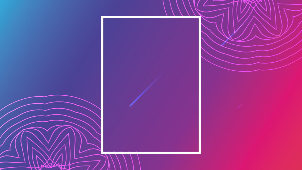 color vívido y fluido con fondo de marco rectangular