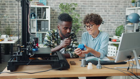 teamwork in 3d printing project