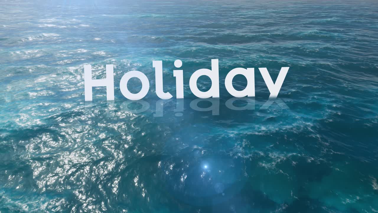 una escena impresionante del mar azul azul que se fusiona sin problemas con un cielo impresionante adornado con nubes suaves y onduladas