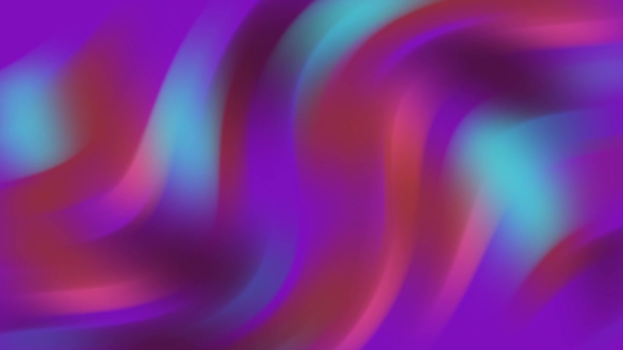 Vibrant Abstract Swirling Gradient Background with Purple and Teal Colors