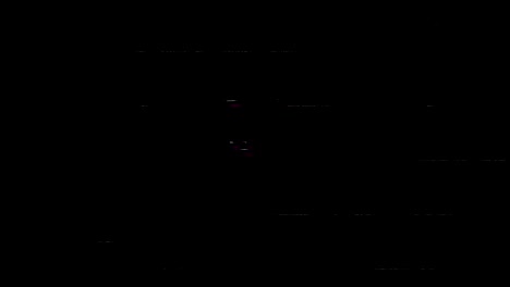 4k 사이버 크 카운트다운 검은 배경