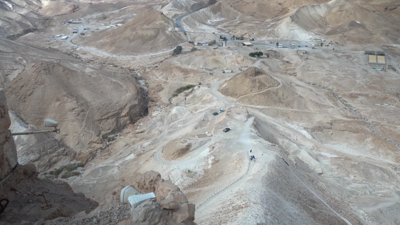desert mountains in israel palestine landscape
