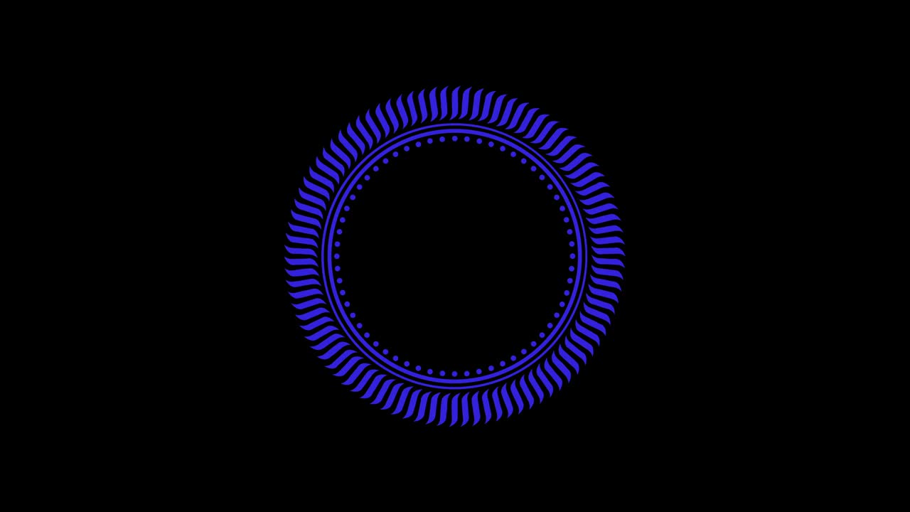 Model composed of various colors, in 16: 9 video format.