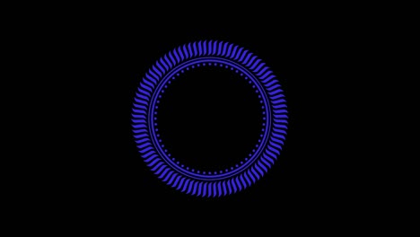 modelo compuesto de varios colores, en formato de video 16: 9.