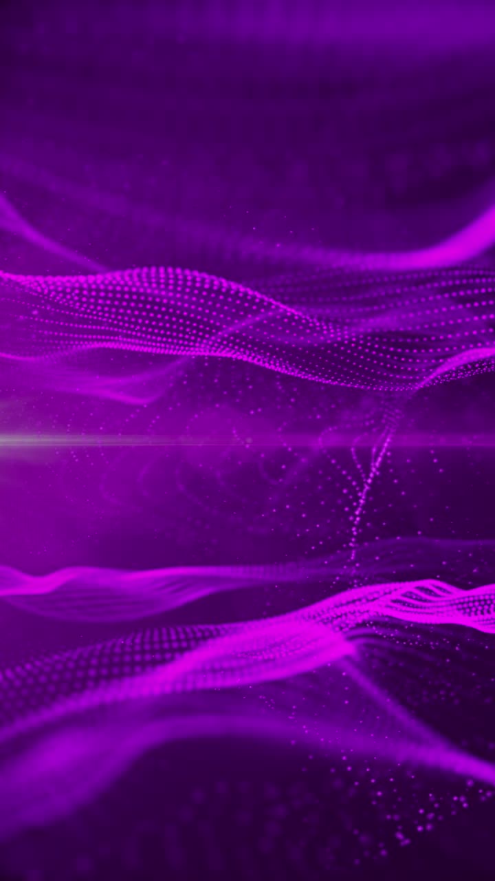 fondo púrpura con un gran número de líneas y puntos. animación en bucle vertical
