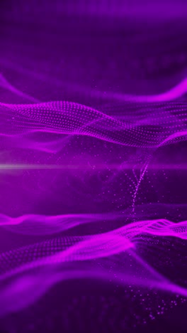 purple background with large number of lines and dots. vertical looped animation