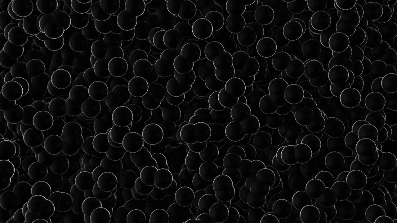 3d turbulent background, 4k abstract animation