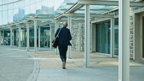 businessman, running and late for meeting at work