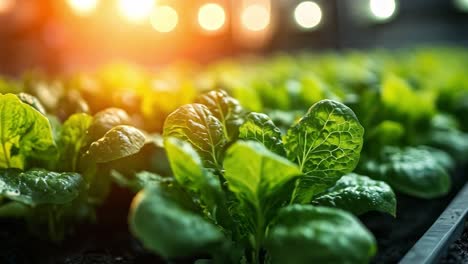hydroponic lettuce cultivation