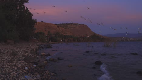 See-Genezareth-Bei-Sonnenaufgang-In-Israel