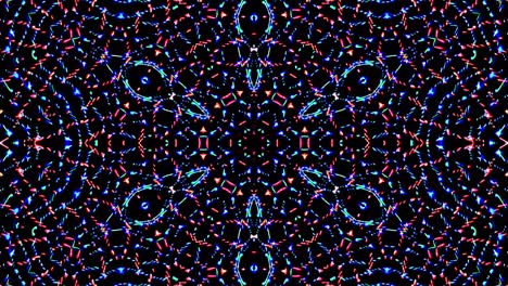 luz abstracta brillante que gobierna el color completo, caleidoscopio