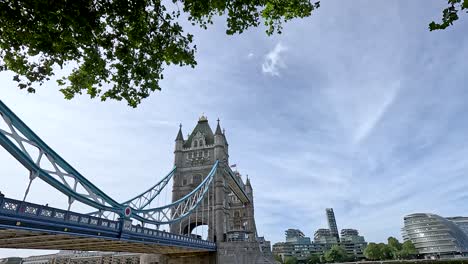 view of tower bridge and nearby buildings