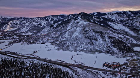 Park-City-Utah-Aerial-v-cinematic-panning-view