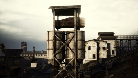 winding head and building at the national coal minning museum