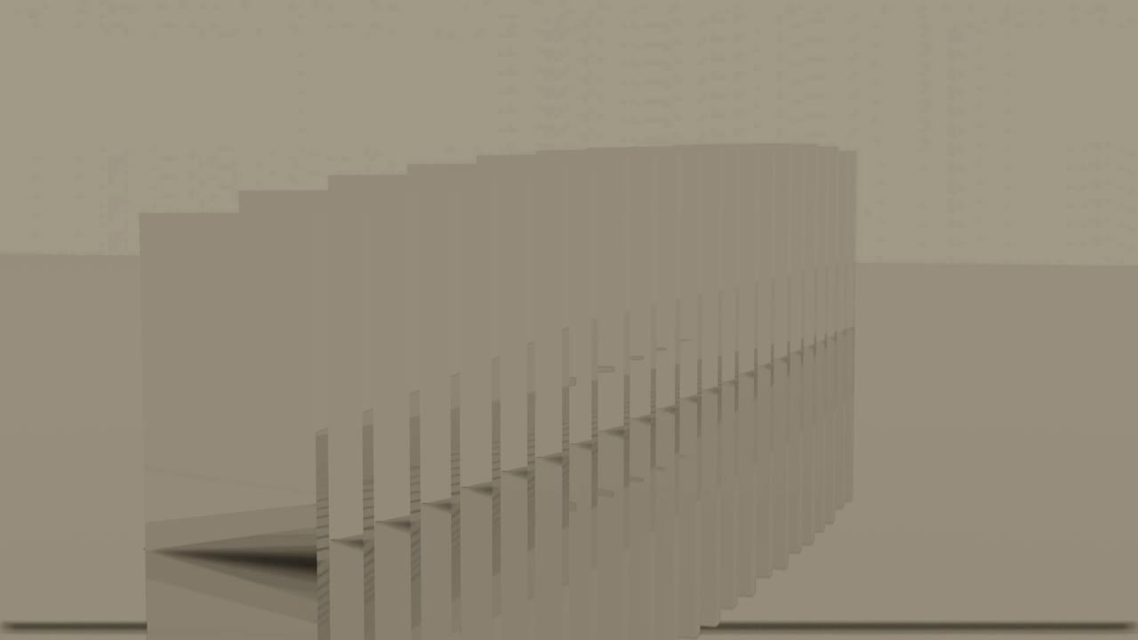 formas geométricas 3d abstractas con reflejos