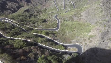 tenerife from drone, canary islands