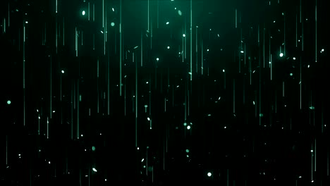 partículas de polvo abstracto luz bokeh títulos de movimiento bucle de fondo cinematográfico