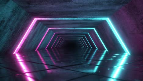 neon tunnel