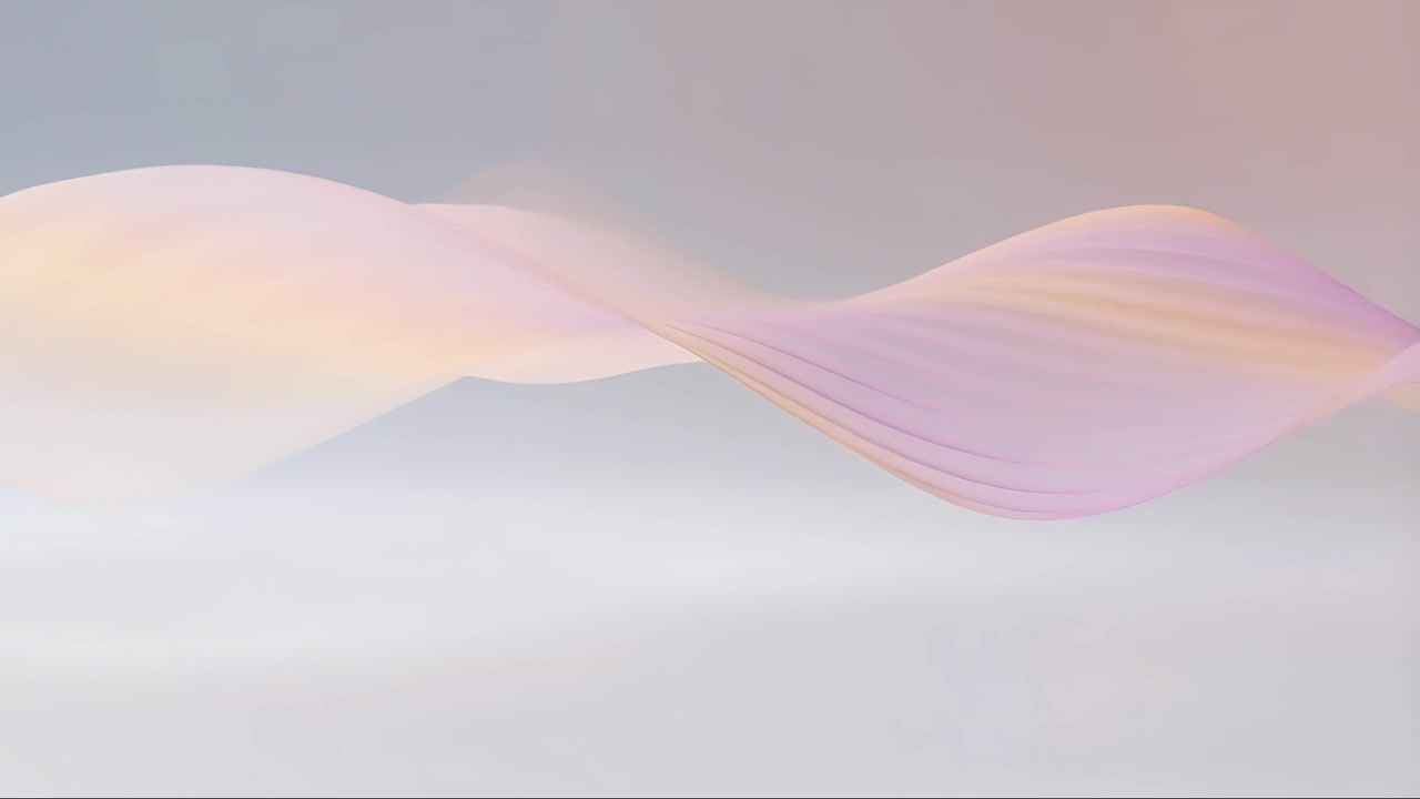 Fondo Minimalista Abstracto con Movimiento de Ondas 4K