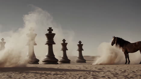 chess in the desert