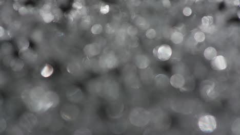 la rotación de los círculos bokeh en el sentido de las agujas del reloj