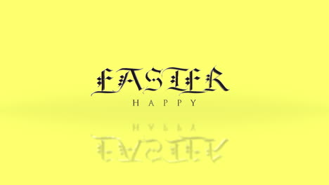 Elegance-and-fashion-Happy-Easter-text-on-yellow-gradient