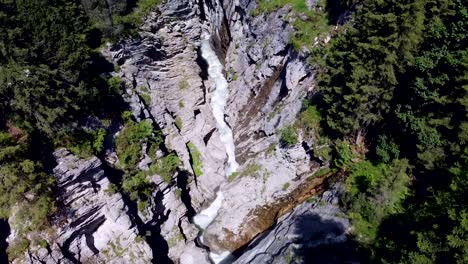 Schweizer-Schlucht-Aus-Drohnenansicht