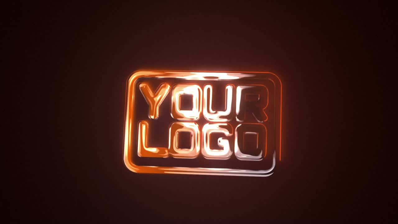 Minimal Dark Logo Reveal