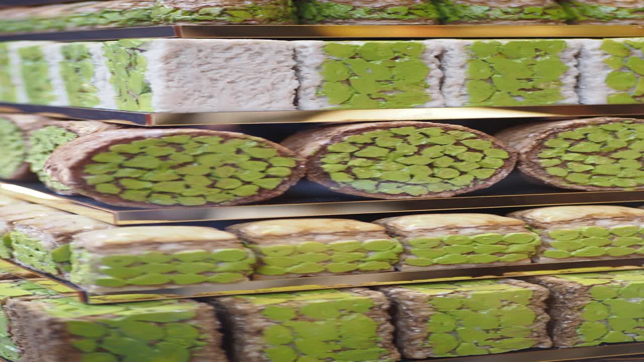 variedad de dulces deliciosamente decorados