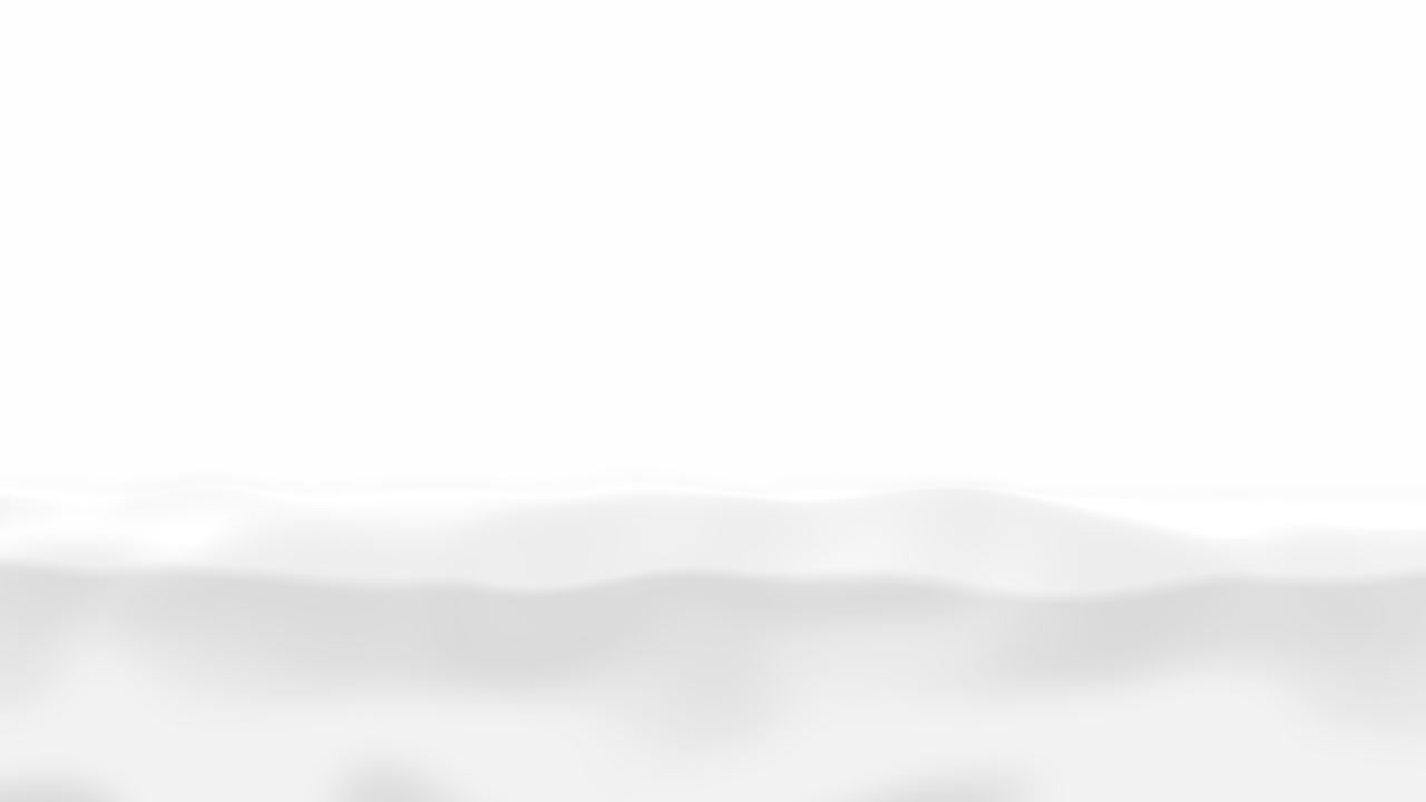 Abstract white liquid waving design element loop