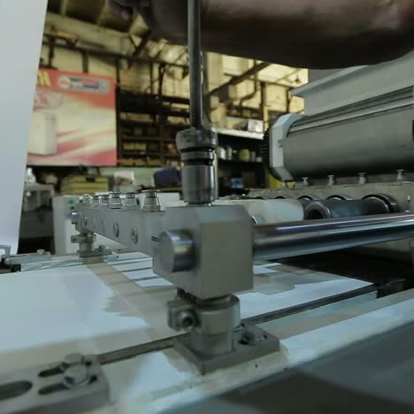 technician working in factory
