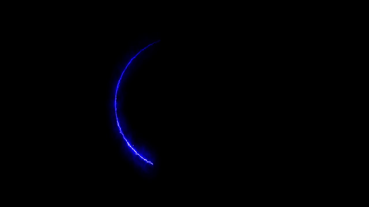 Rotating light energy shining animation motion graphics
