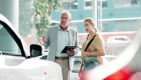 visita al concesionario de automóviles
