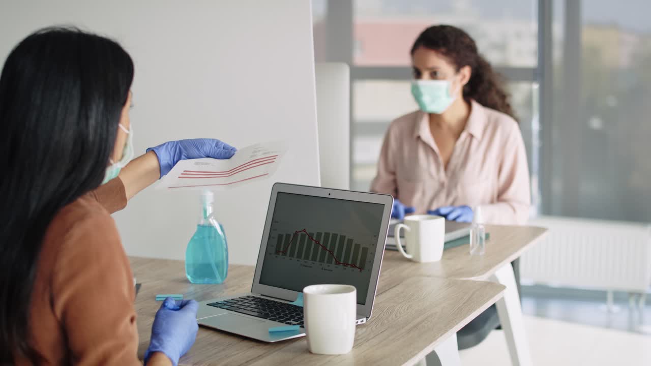 reducir el tamaño del video de las mujeres manteniendo las reglas de distancia social
