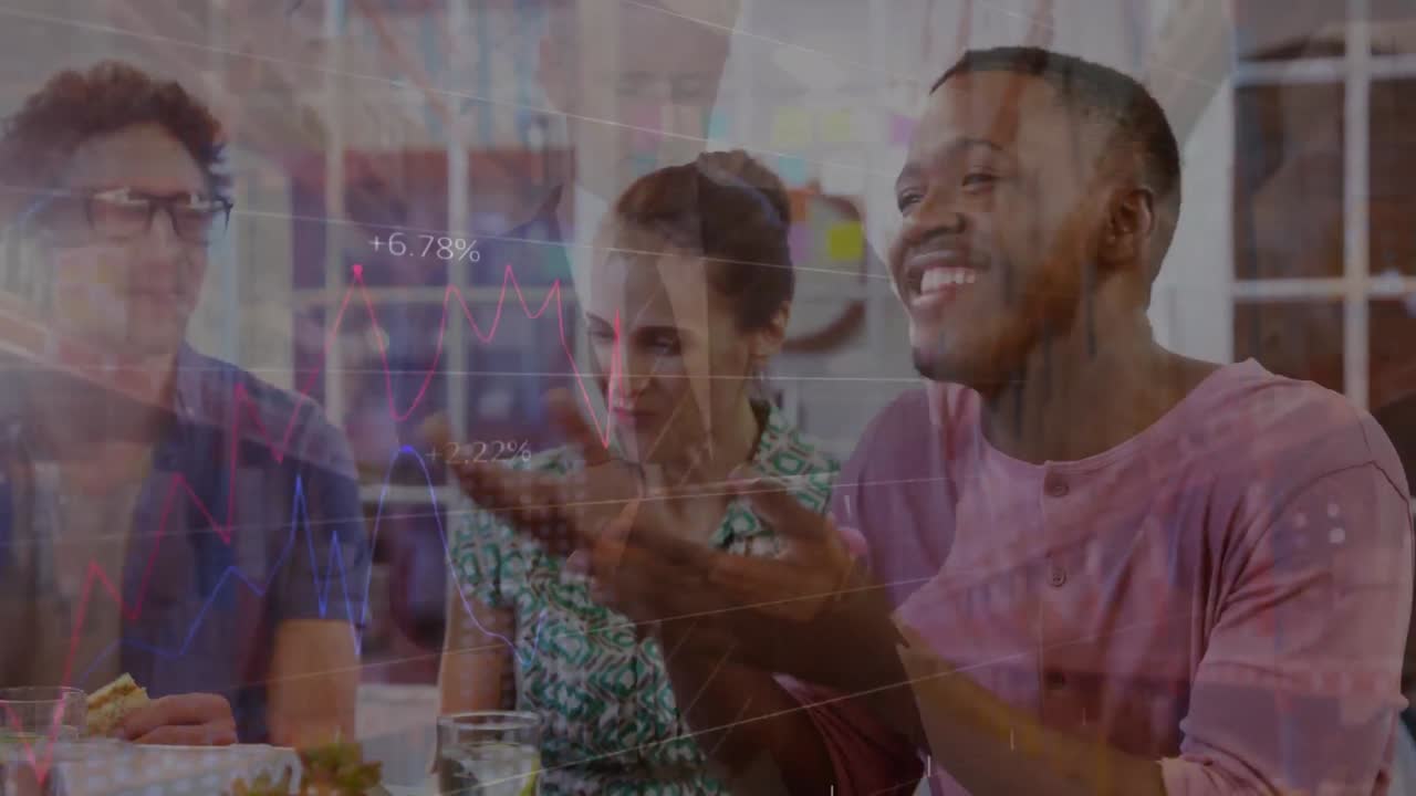 animación del procesamiento de datos financieros en diversos grupos de estudiantes utilizando auriculares vr