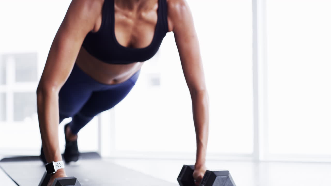 sudando en el gimnasio