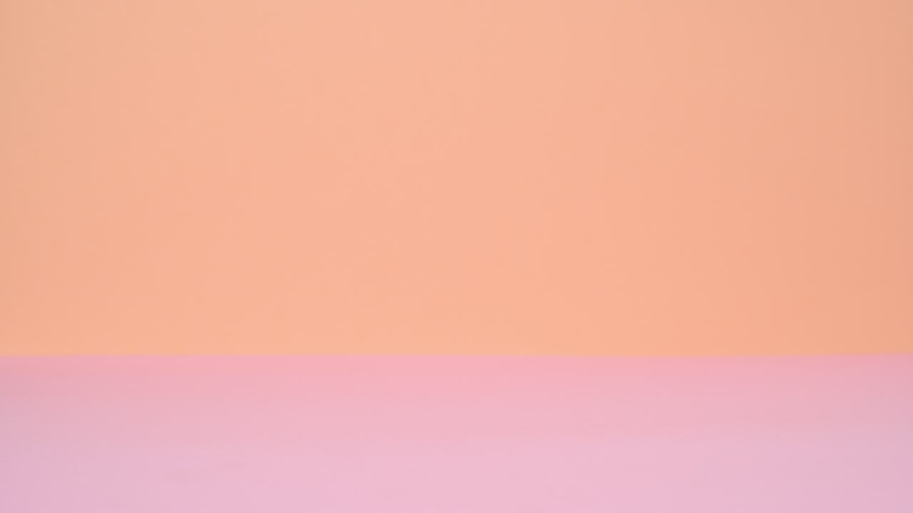 aparecen cartas de amor con corazón en el tema rosa naranja brillante. día de san valentín stop motion