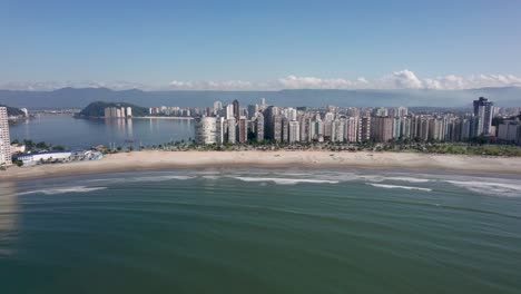 vuelo lento hacia sao vicente brasil