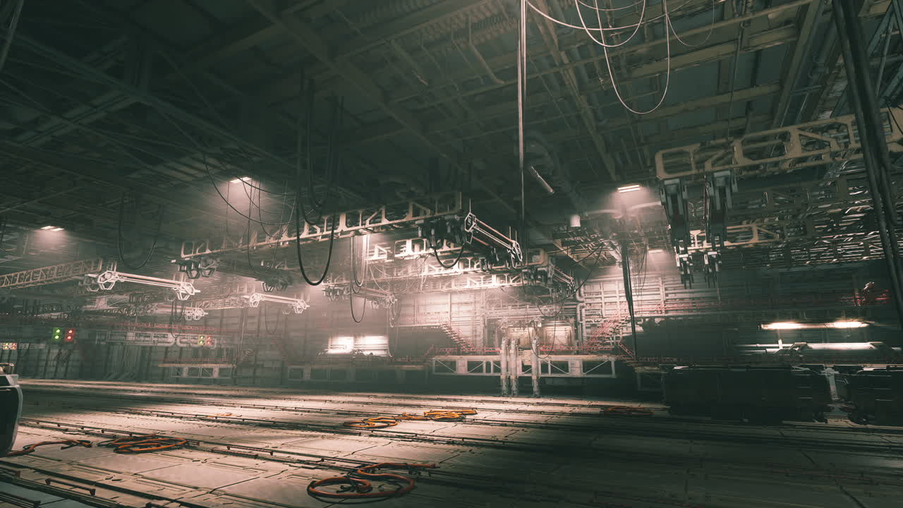 버려진 산업용 건물