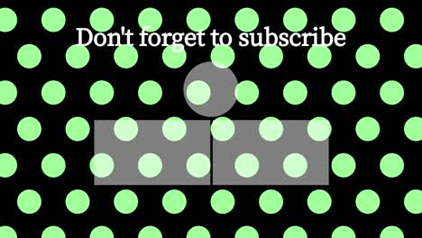 pequeño fondo de puntos tarjeta final pantalla final gráficos de movimiento