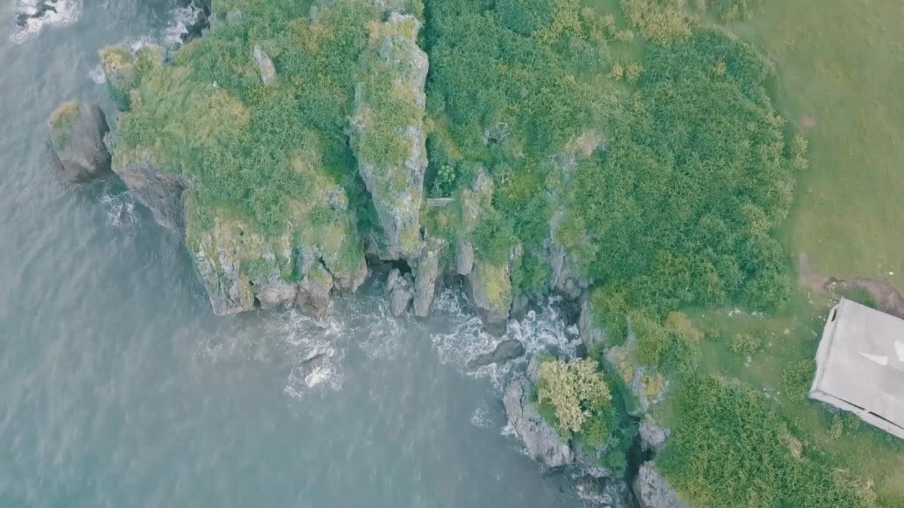 필리핀의 바스코바타네스 (basco batanes) 의 로맨틱한 등대.