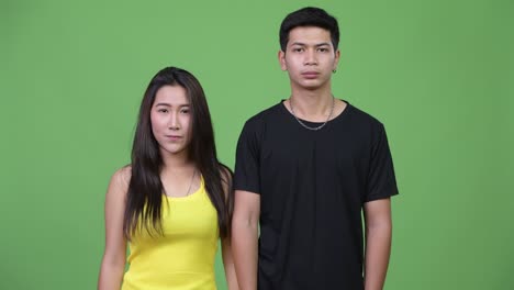 young asian couple together