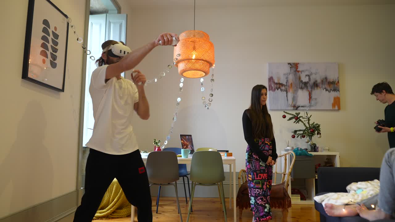 experiencia en una acogedora sala de estar